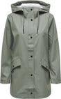 Nur Jacke Onlelisa Regenmantel Otw Noos 15261734 Agavengrün Damengröße - S