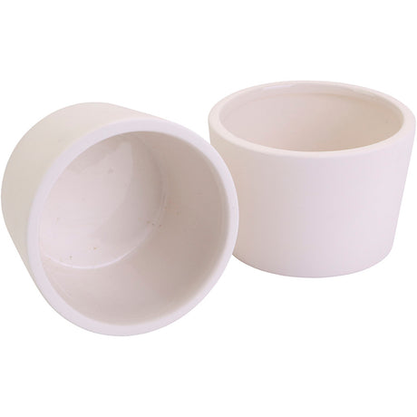 Bach-Keramikschalen, H: 6 cm, T 9 cm, 12 Stück, 1 Box