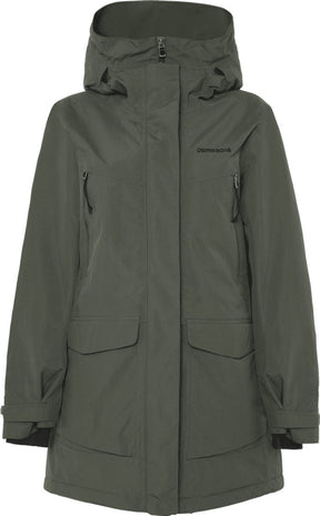 Didriksons felia wns parka dames outdoorjas - deep green