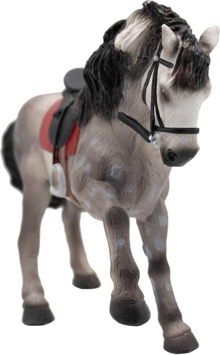 Bullyland 62659 – Spiel- und Sammelfigur Andalusierwallach – ca. 12 cm – lebensechte und detaillierte Gestaltung – ideal als lehrreiche Spielfigur und Geschenk für Kinder ab 3 Jahren.