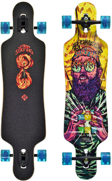 Streetsurfing Streetsurfing – Freeride-Longboard – 39 Zoll – Curve Holy Cube – 99 cm
