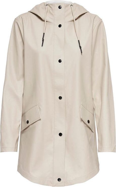 Nur Jacke Onlelisa Regenmantel Otw Noos 15261734 Silberfutter Damengröße - XL