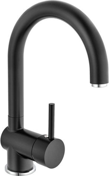 Eisl Küchenarmatur Futura Schwarz-Chrom