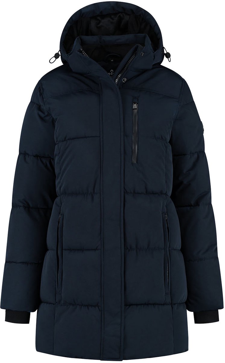 Kjelvik starlet dames outdoorjas - donker blauw 44