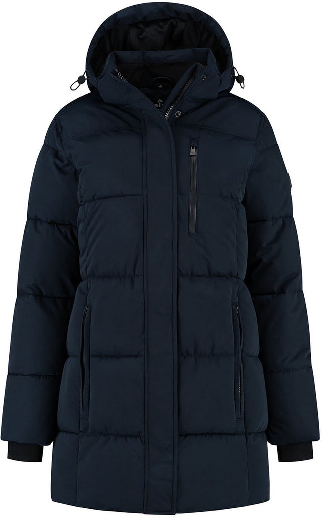 Kjelvik starlet dames outdoorjas - donker blauw 44