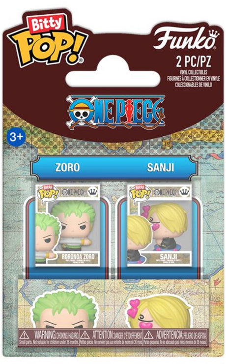 Funko Bitty Pop 2er-Pack: One Piece – Zoro Sanji