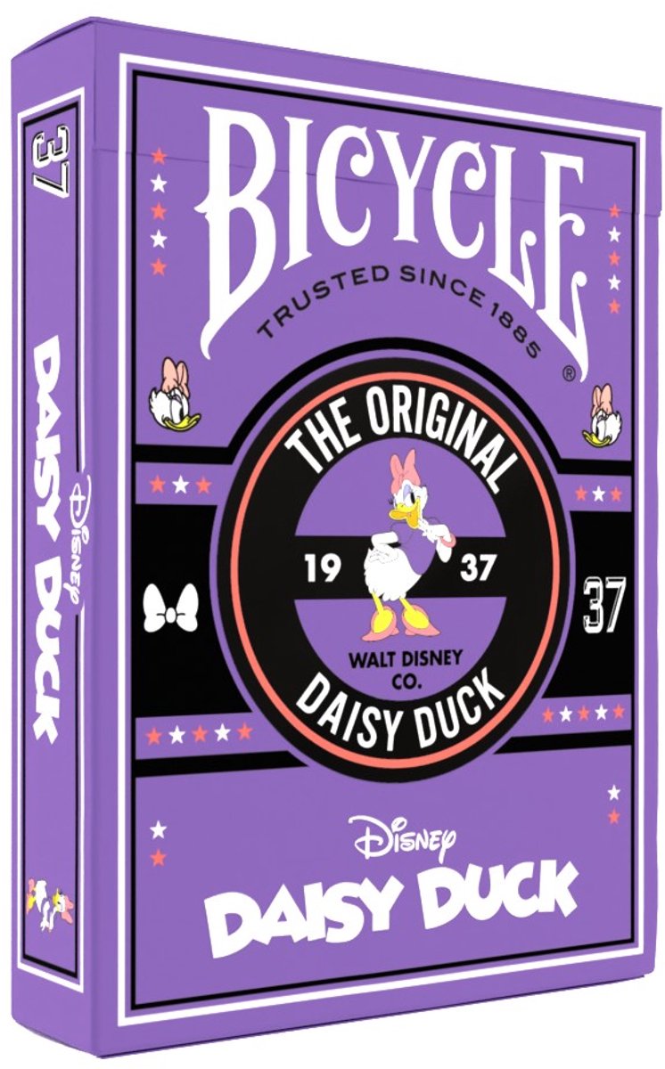 Bicycle Disney Classic Daisy Duck – Premium-Spielkarten – Poker – Sammlerstück – Kreativ