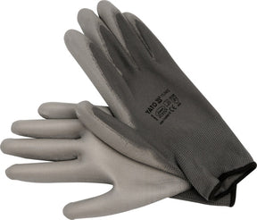 Yato werkhandschoenen nylon grijs 10
