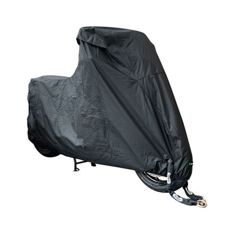Ds Covers Alfa Motorradabdeckung außen – wasserdichte Motorradabdeckung – regenwetterbeständig – Größe L –
