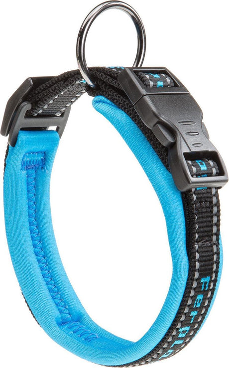 Ferplast Hundehalsband Sport Nylon 43 cm blau schwarz m