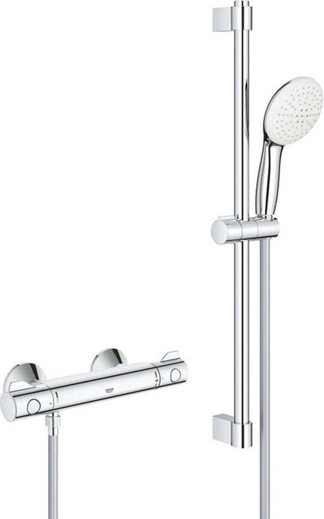 Grohe Grohtherm 800 Komfortset 150mm mit Kupplungen 60cm chrom