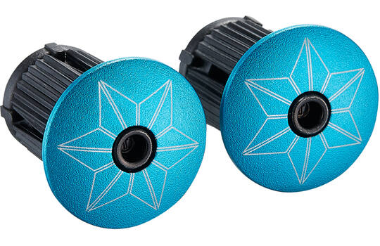 Supacaz – Super klebriges Kush Star Fade Lenkerband schwarz neonblau
