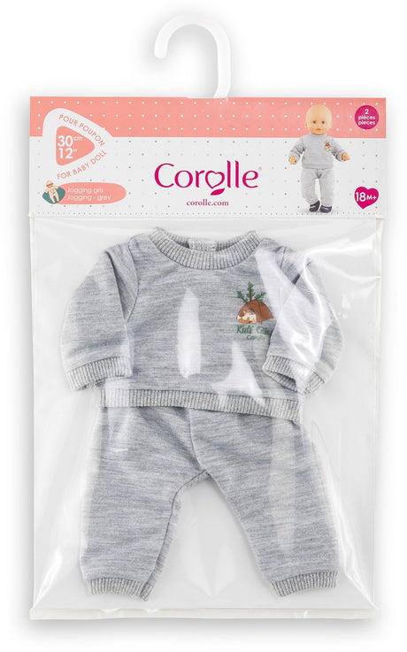 Corolle Puppenkleidung Jogginganzug grau 30cm - Puppenzubehör.
