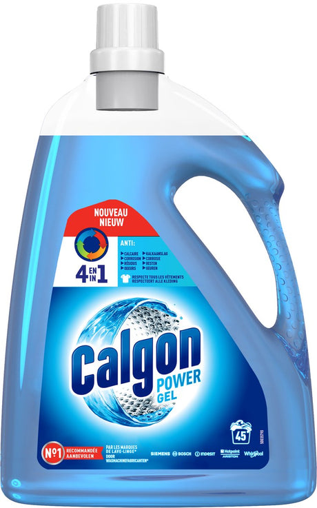 Calgon 4in1 Waschmaschinenreiniger Anti-Kalk-Gel – 45 Wäschen – 2,25 l