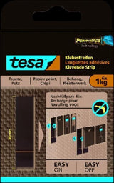 Tesa-Klebestreifen für Tapeten und Putz