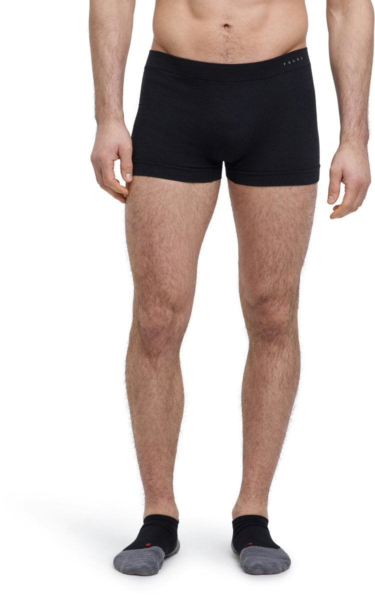 Falke Wool-Tech Light Schnelltrocknendes Woll-Funktionsmaterial Funktionsunterwäsche Herren Schwarz - Größe S