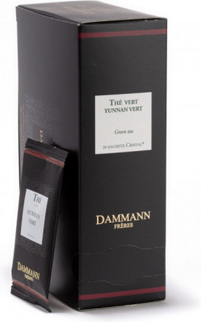 Dammann Frères – Yunnan Vert – 24 Kristallteebeutel – grüner Tee