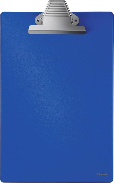 Robustes, langlebiges Klemmbrett von Esselte – Kapazität bis zu 200 Blatt – blau