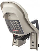 Polisport Kindersitz hinter Guppy Maxi+ mit Trägerbestätigung (CFS) Creme grau