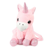 Toi-toys Einhorn Kuscheltier Rucksack 30 cm