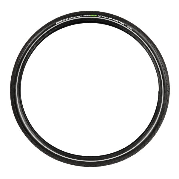 Urbanproof Urban Proof recyceltes 3-mm-Kernband – 28 x 1,50 40-622 – Schwarz mit Reflexion