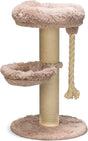 Beeztees ramiro - krabpaal - taupe - 70x70x120 cm