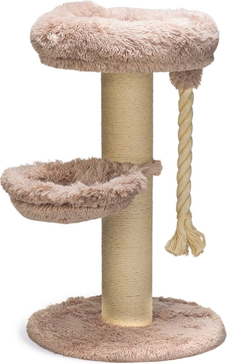Beeztees Ramiro - Kratzbaum - Taupe - 70x70x120 cm