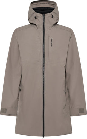 Didriksons Sören USX Parka Unisex Outdoor-Jacke – Aschebraun