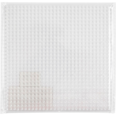 Creativ Company String Perlenzeichen Square Clear, 14,5 x 14,5 cm