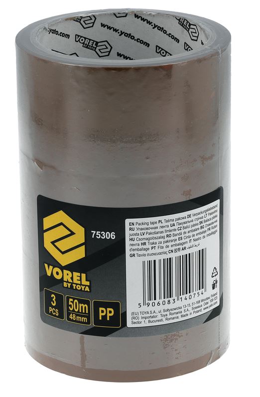 Vorel band pp brons 3szt 48mmx50m