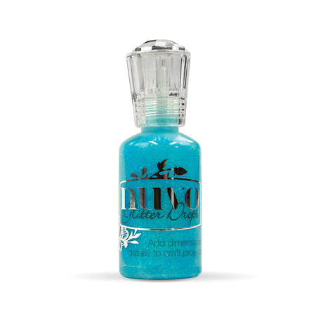 Nuvo von Tonic Studios Nuvo • Glitzertropfen, blaue Lagune