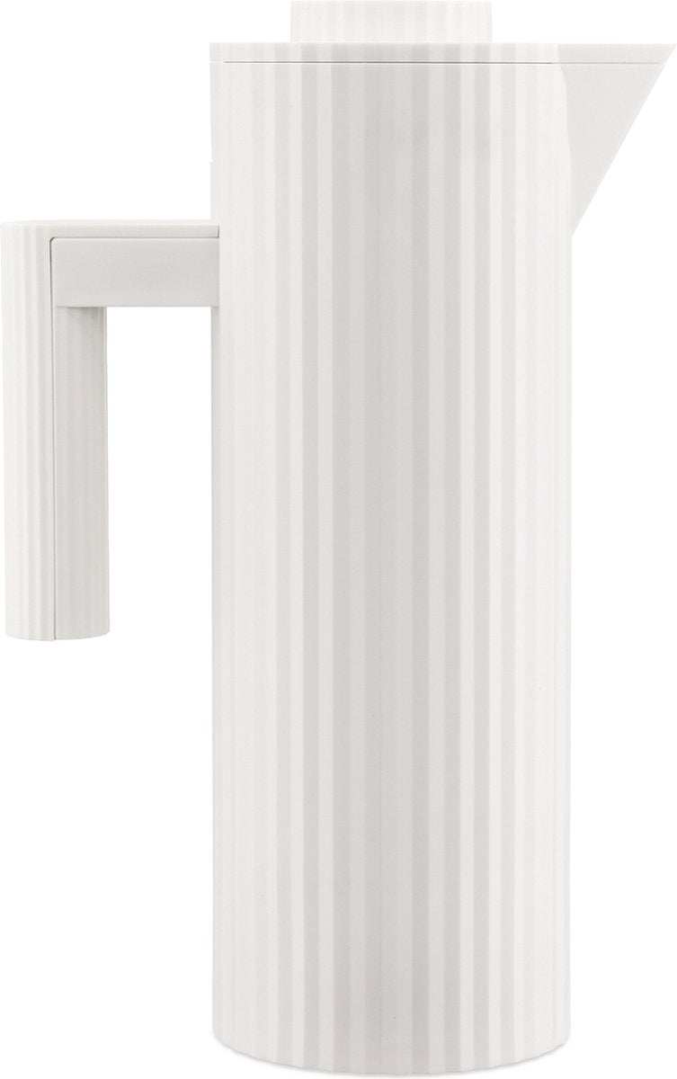 Alessi plissé thermoskan wit