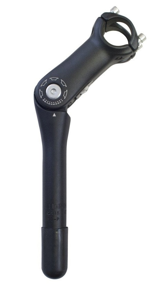 Zoomstiel 25,4 90 mm Ø31,8 mm einstellbar 180 mm Mattschwarz