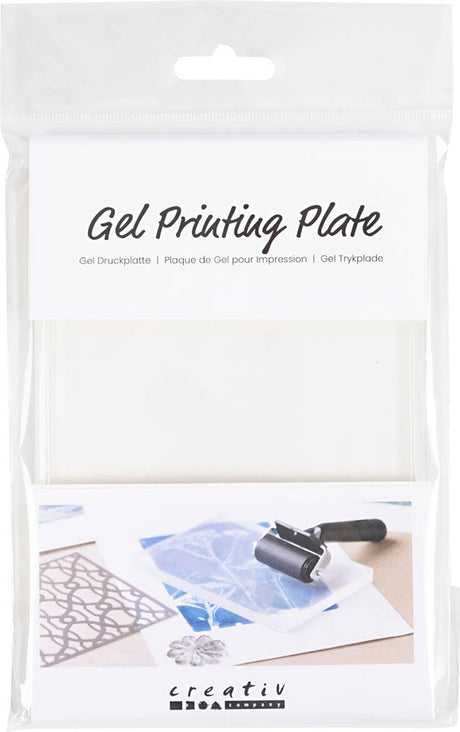 Kreativunternehmen https: www.cchobby.nl Gel-Druckplatte-Größe-12-7x17-8x1-cm-matt-transparent-1-teilig