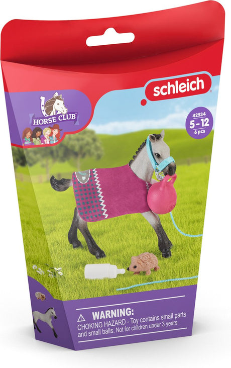 Schleich Pferdeclub – Spaß mit Fohlen – Figurenset – Kinderspielzeug für Jungen und Mädchen – 5 bis 12 Jahre – 42534