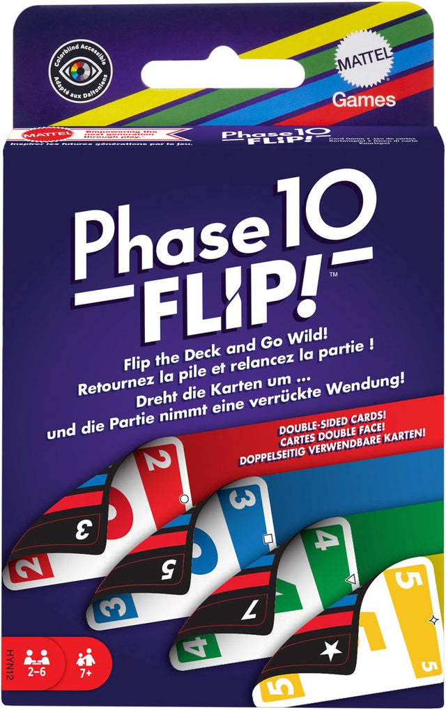 Mattel Games – Phase 10 Flip – Kartenspiel