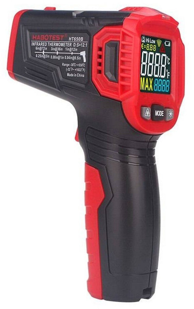 Habotest non-contact laser thermometer ht650b