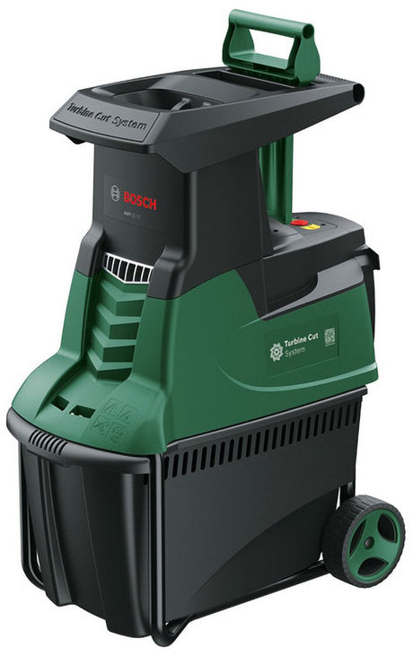 Bosch Axt 25 TC Häcksler - 2.500 W - inkl. 53-Liter-Sammelbox und Schiebestock