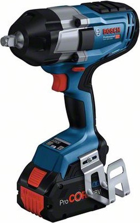 Bosch Professional GDS 18V-1000 Schlagschrauber – Biturbo – 1000 Nm – 18 V – 1 2 – mit 2 x 18 V (8,0 Ah) und Ladegerät
