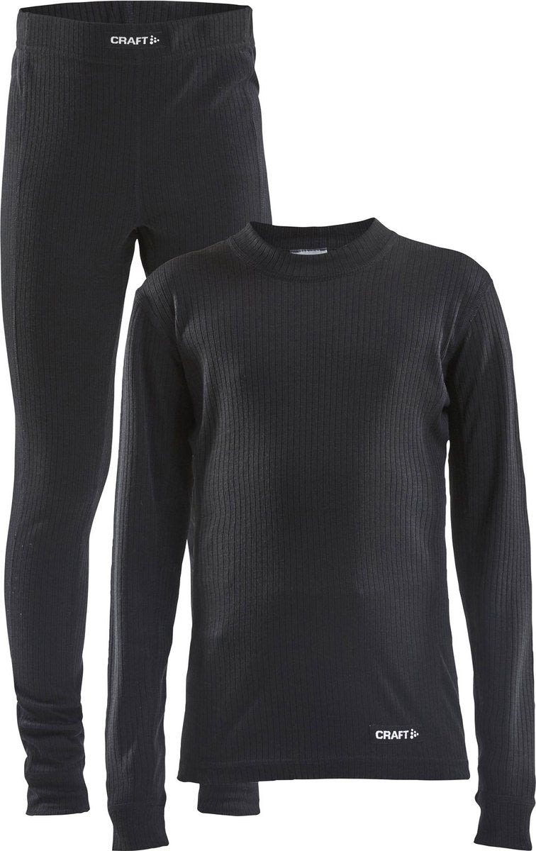 Craft Core Dry Baselayer Thermoset Kinder – Schwarz – Größe 146