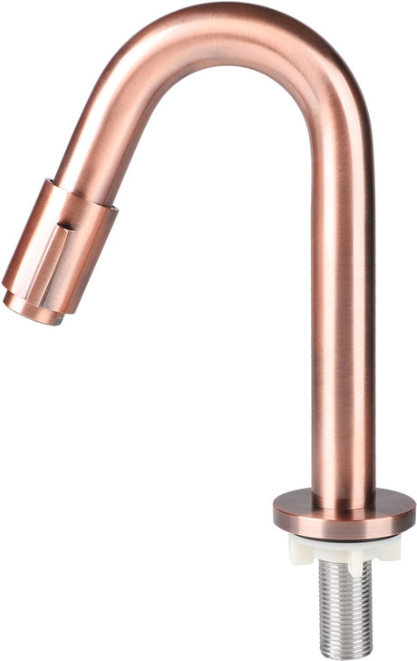 Differnz Brunnenhahn gebogen 19cm Rotkupfer