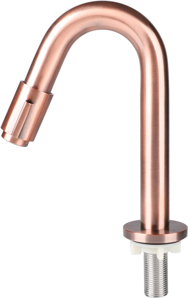 Differnz Brunnenhahn gebogen 19cm Rotkupfer