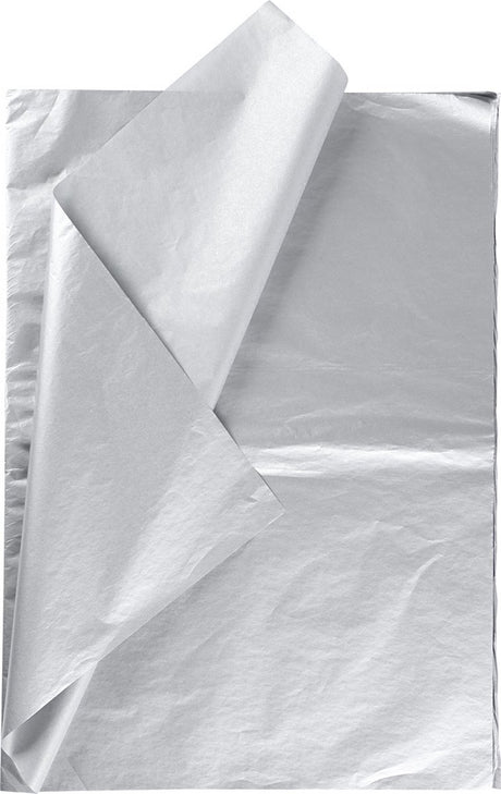 Creativ Company Tissue Paper Silber 6 Blätter 14 Gr, 50 x 70 cm