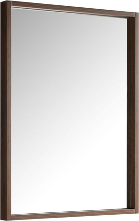 Differnz industrial spiegel - fsc® - 58 x 78 x 5 cm - walnut