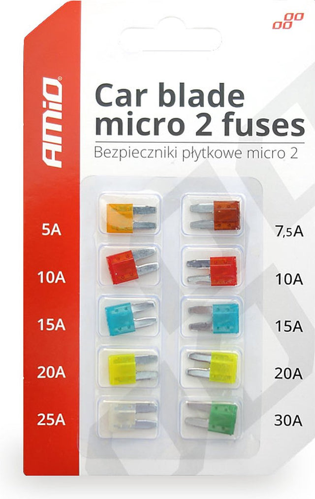 Amio Micro 2 Sicherung 10 Stück Blisterpackung
