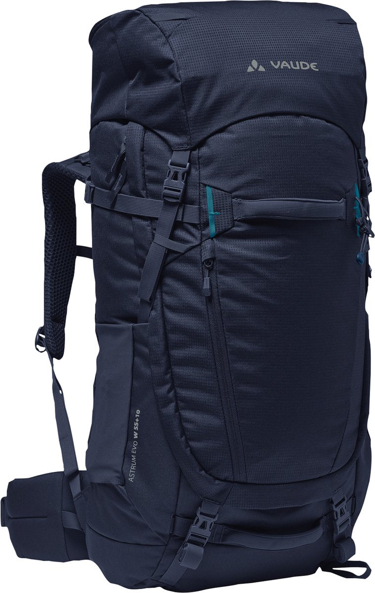 Vaude Trekkingrucksack Touristenrucksack Damen Astrum Evo 55 + 10 Eclipse Dunkelblau