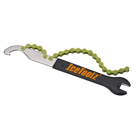 Pedalschlüssel mit Haken- und Freilaufkunde 1 2 x 1 8 ICetoolz 34S2
