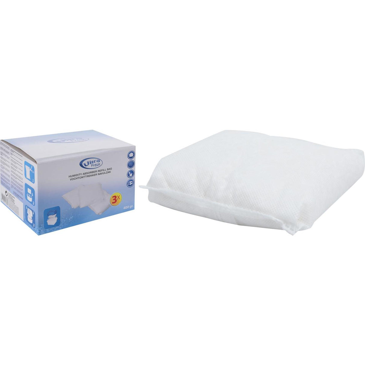 Basic Ultra Fresh Nachfüll-Luftentfeuchter 3x400 gr