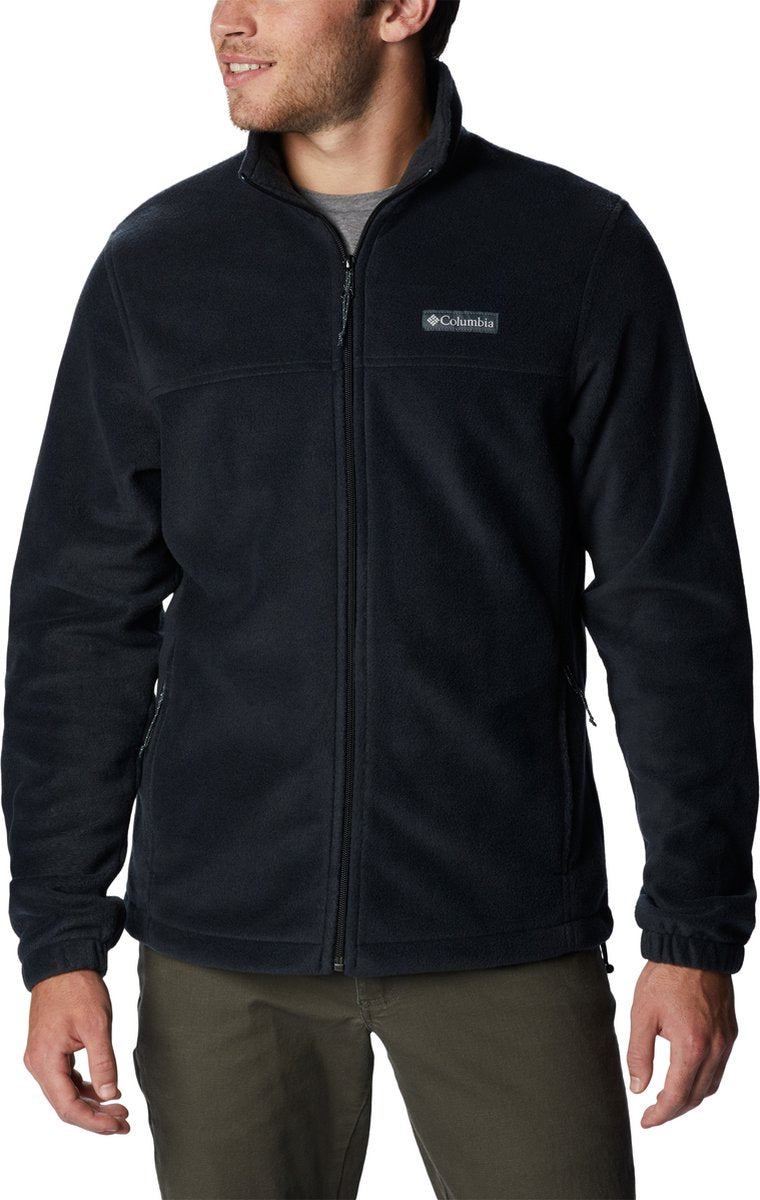 Columbia Steens Mountain™ Full Zip 2.0 Fleecejacke Herren – Fleeceweste mit durchgehendem Reißverschluss – Größe M – Schwarz