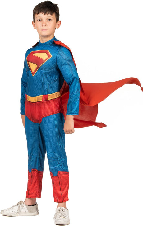 Rubies France – Deluxe Superman-Kostüm – 122 128 (7–8 Jahre)